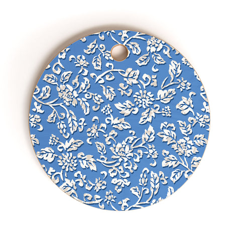 Wagner Campelo Chinese Flowers 1 Cutting Board Round