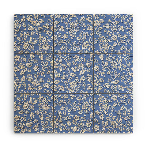 Wagner Campelo Chinese Flowers 1 Wood Wall Mural