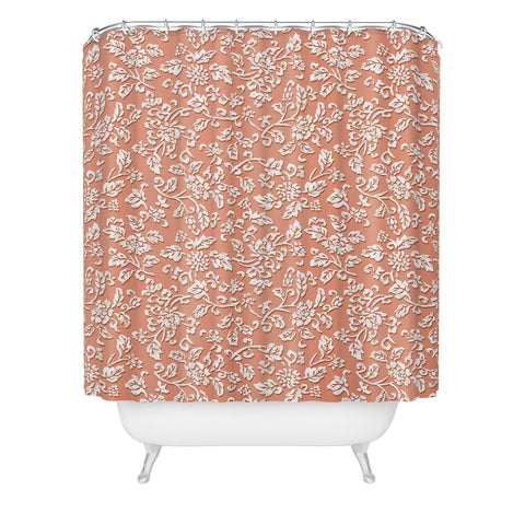 Wagner Campelo Chinese Flowers 2 Shower Curtain