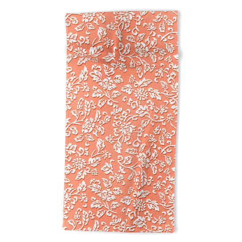 Wagner Campelo Chinese Flowers 2 Beach Towel