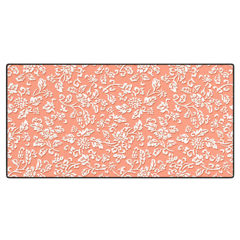 Wagner Campelo Chinese Flowers 2 Desk Mat