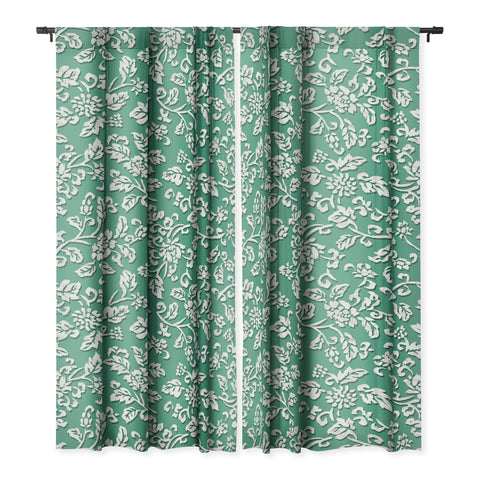 Wagner Campelo Chinese Flowers 3 Blackout Non Repeat