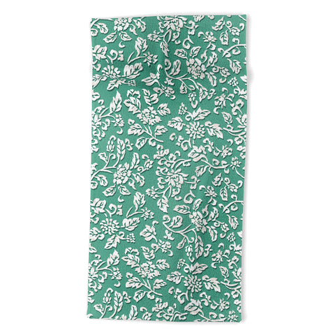 Wagner Campelo Chinese Flowers 3 Beach Towel