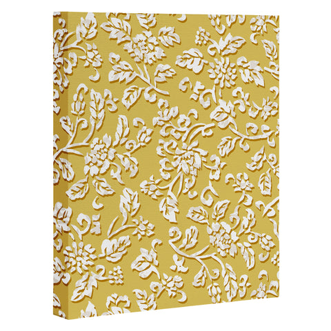 Wagner Campelo Chinese Flowers 4 Art Canvas