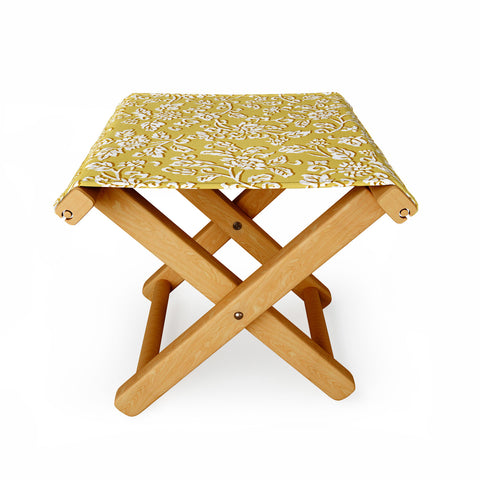 Wagner Campelo Chinese Flowers 4 Folding Stool