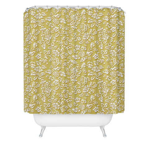 Wagner Campelo Chinese Flowers 4 Shower Curtain