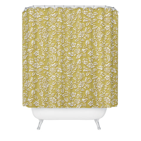 Wagner Campelo Chinese Flowers 4 Shower Curtain