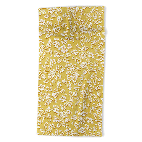 Wagner Campelo Chinese Flowers 4 Beach Towel