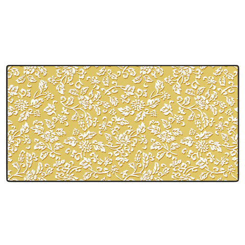 Wagner Campelo Chinese Flowers 4 Desk Mat