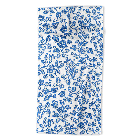 Wagner Campelo Chinese Flowers 5 Beach Towel
