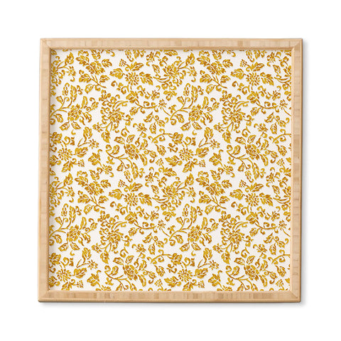 Wagner Campelo Chinese Flowers 8 Framed Wall Art