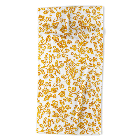 Wagner Campelo Chinese Flowers 8 Beach Towel