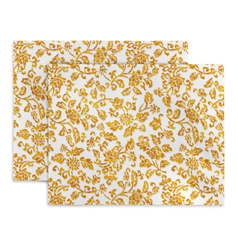Wagner Campelo Chinese Flowers 8 Placemat