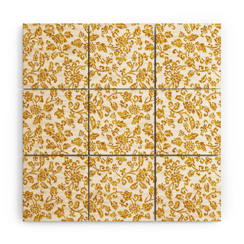 Wagner Campelo Chinese Flowers 8 Wood Wall Mural