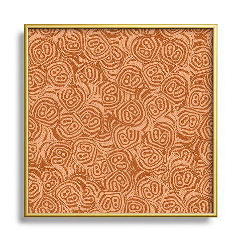 Wagner Campelo Clymena 2 Square Metal Framed Art Print