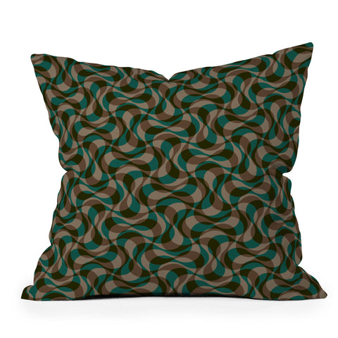 Wagner Campelo Copacabana 2 Outdoor Throw Pillow