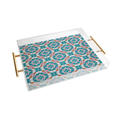 Wagner Campelo FREE NOMADIC TEAL Acrylic Tray