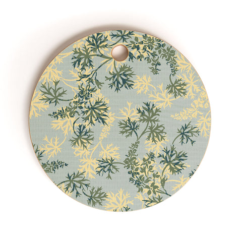 Wagner Campelo Garden Weeds 1 Cutting Board Round