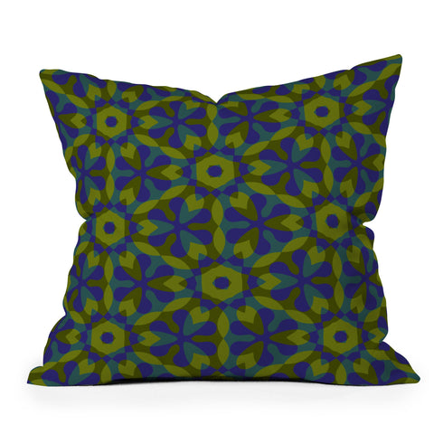 Wagner Campelo Geometric 4 Outdoor Throw Pillow