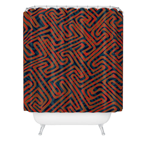 Wagner Campelo Intersect 1 Shower Curtain