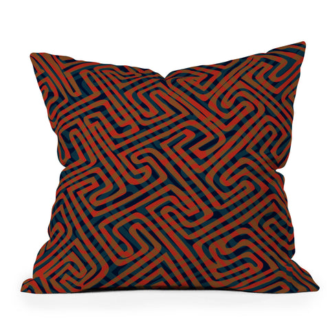 Wagner Campelo Intersect 1 Outdoor Throw Pillow