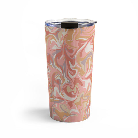 Wagner Campelo MARBLE WAVES PARISIAN Travel Mug