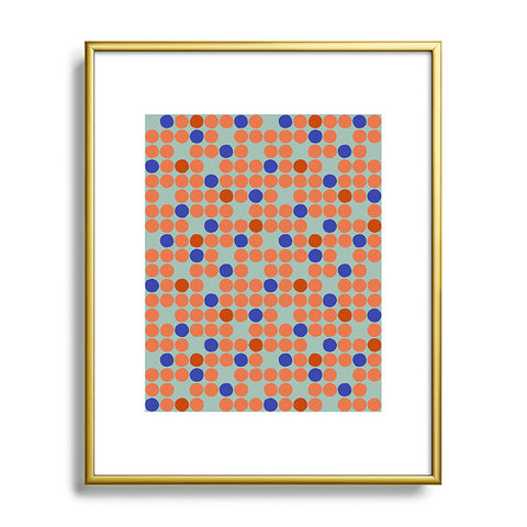 Wagner Campelo MIssing Dots 1 Metal Framed Art Print