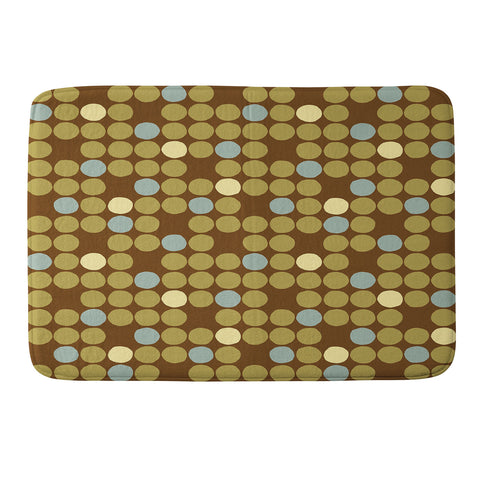 Wagner Campelo MIssing Dots 2 Memory Foam Bath Mat