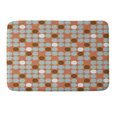 Wagner Campelo MIssing Dots 3 Memory Foam Bath Mat