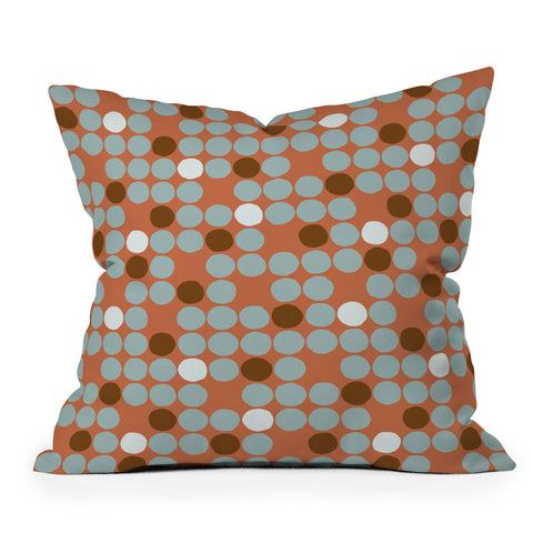 Wagner Campelo MIssing Dots 3 Outdoor Throw Pillow