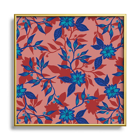 Wagner Campelo Myrta 2 Square Metal Framed Art Print