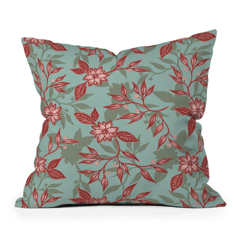 Wagner Campelo Myrta 3 Outdoor Throw Pillow