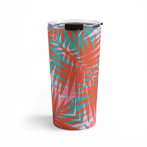 Wagner Campelo PALM GEO FLAMINGO Travel Mug
