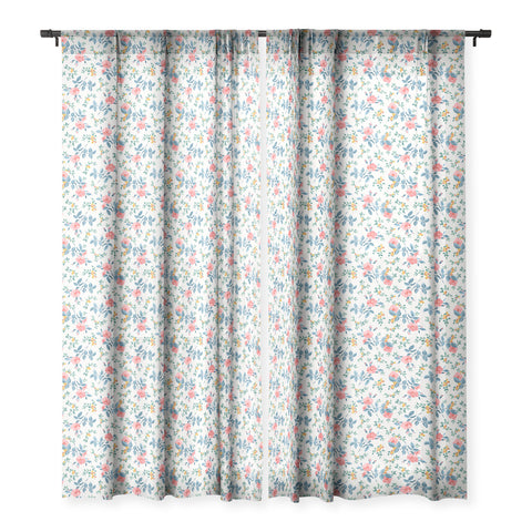 Wagner Campelo RoseFruits 1 Sheer Window Curtain