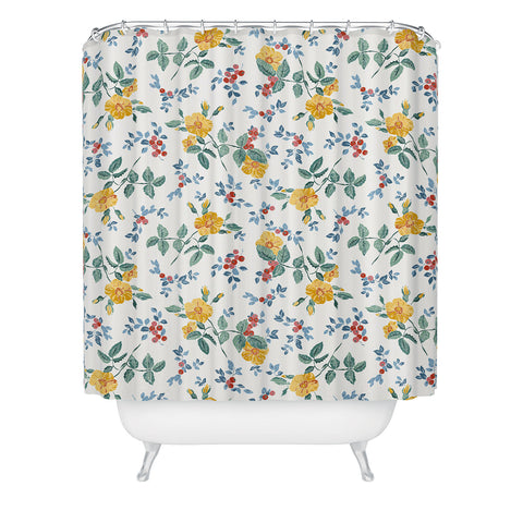 Wagner Campelo RoseFruits 2 Shower Curtain