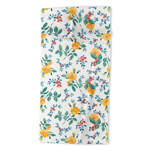 Wagner Campelo RoseFruits 2 Beach Towel