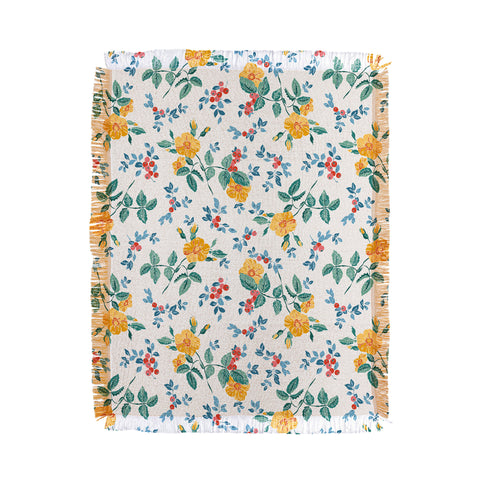 Wagner Campelo RoseFruits 2 Throw Blanket