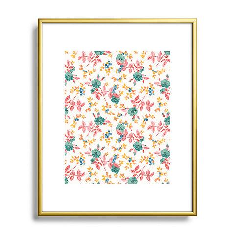 Wagner Campelo RoseFruits 3 Metal Framed Art Print