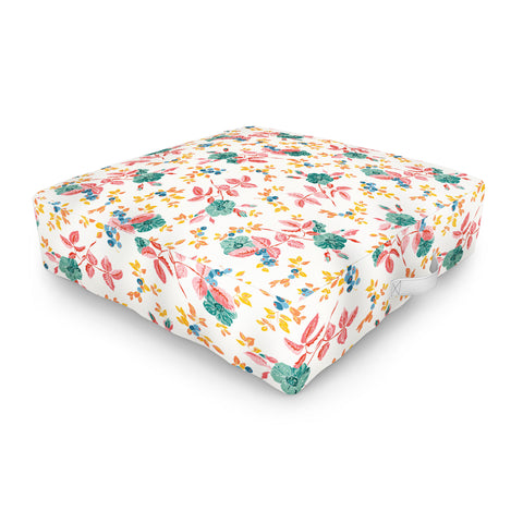 Wagner Campelo RoseFruits 3 Outdoor Floor Cushion