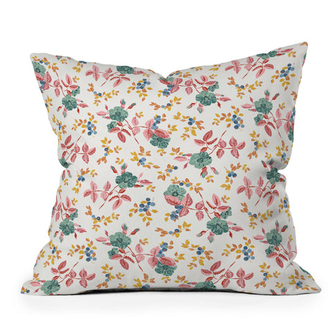 Wagner Campelo RoseFruits 3 Throw Pillow