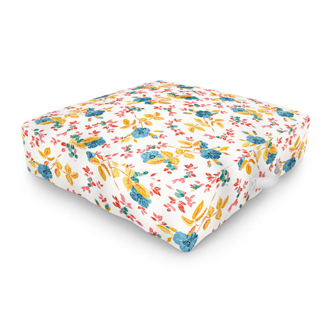Wagner Campelo RoseFruits 4 Outdoor Floor Cushion