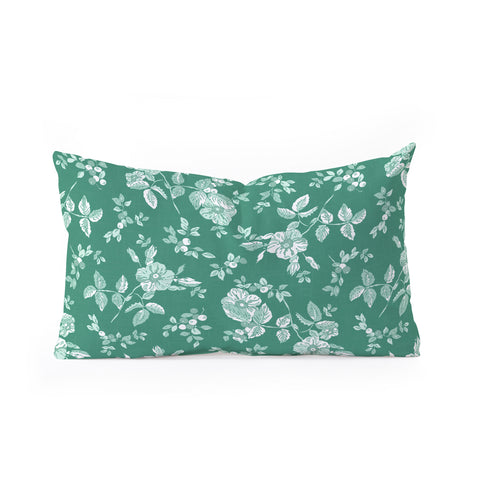 Wagner Campelo RoseFruits 5 Oblong Throw Pillow