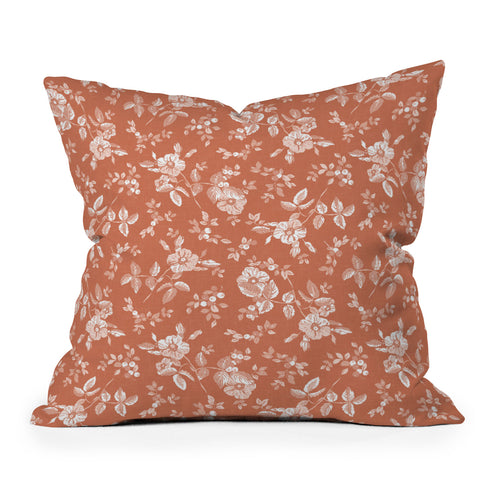 Wagner Campelo RoseFruits 6 Outdoor Throw Pillow