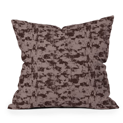 Wagner Campelo Sands in Brown Outdoor Throw Pillow