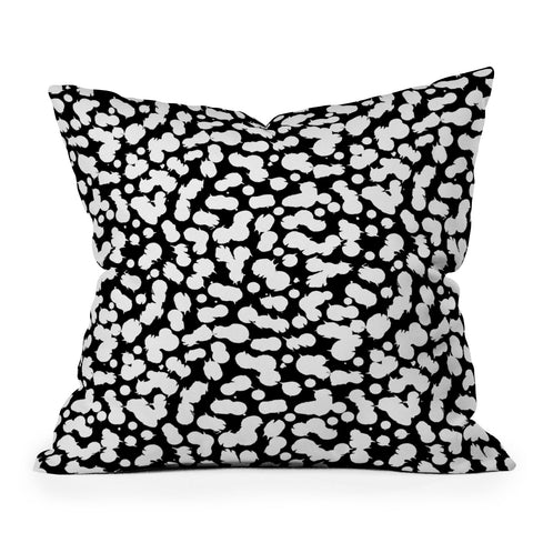 Wagner Campelo Splash Dots 2 Outdoor Throw Pillow