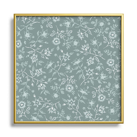 Wagner Campelo Villandry 7 Square Metal Framed Art Print