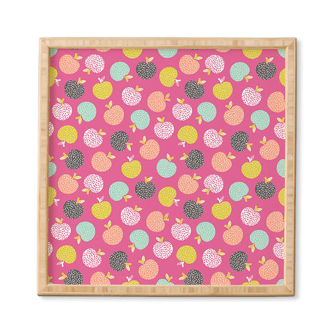 Wendy Kendall Retro Apples Framed Wall Art