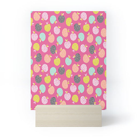 Wendy Kendall Retro Apples Mini Art Print