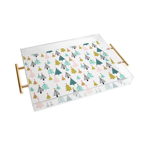 Wendy Kendall tiny trees Acrylic Tray