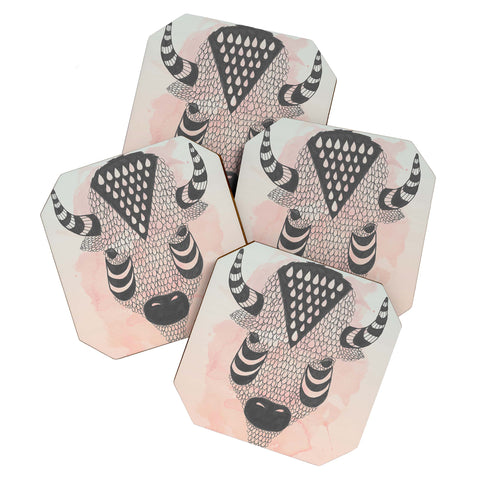 Wesley Bird Buffy Coaster Set